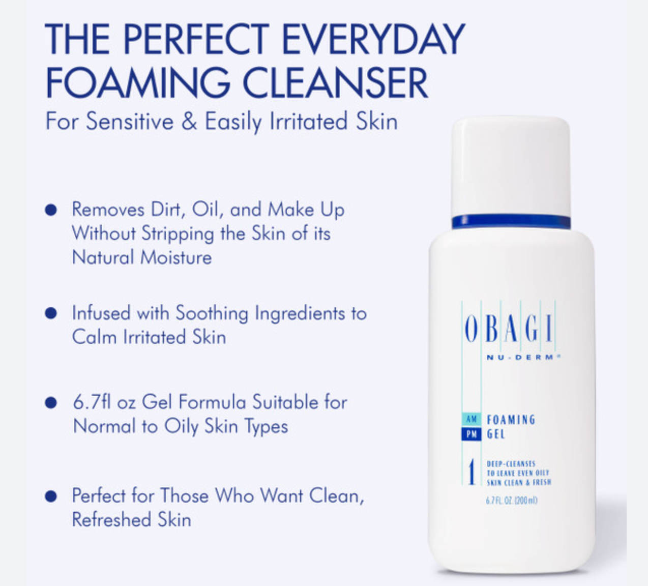 Nu-Derm Toner Foaming Gel 6.7 fl oz