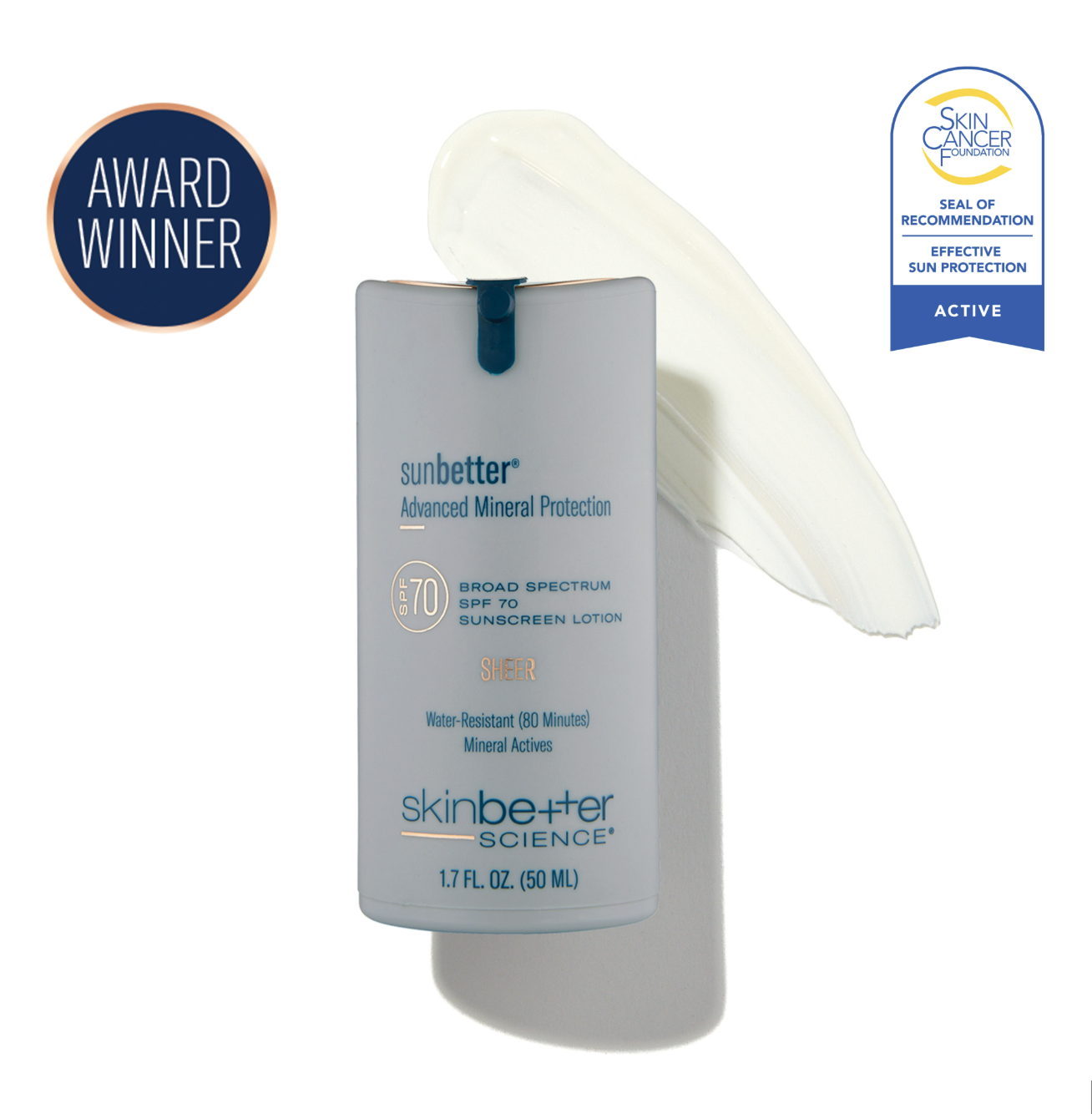 SunBetter SPF 75 Tone Smart Lotion 50ml
