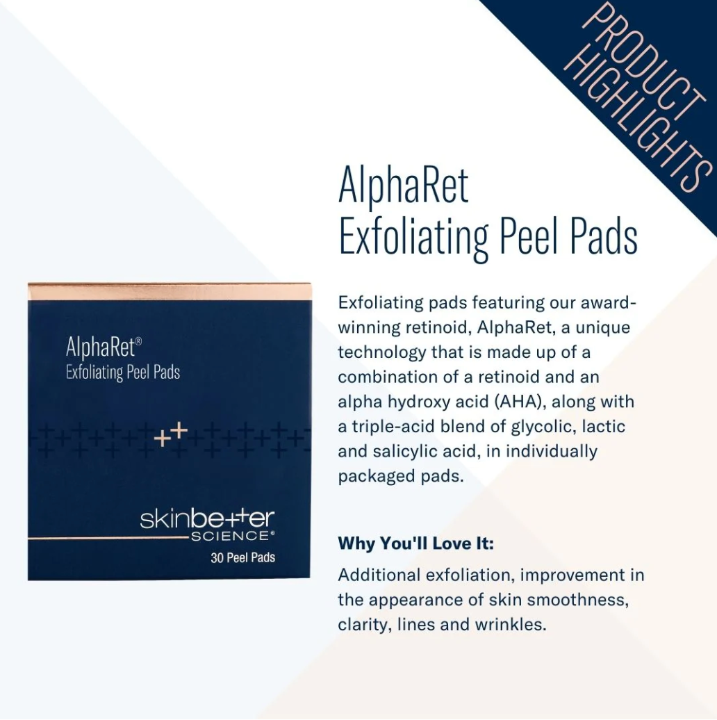 AlphaRet Exfoliating Peel Pads (30)